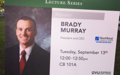 UVU: Entrepreneurship Lecture – Brady Murray